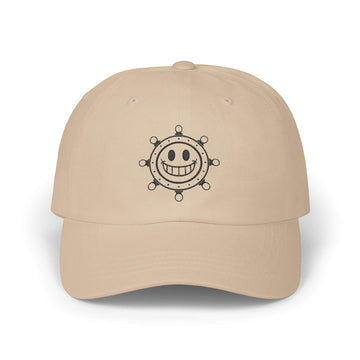 classic dad cap in stone.