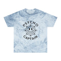 The color blast t shirt in ocean.