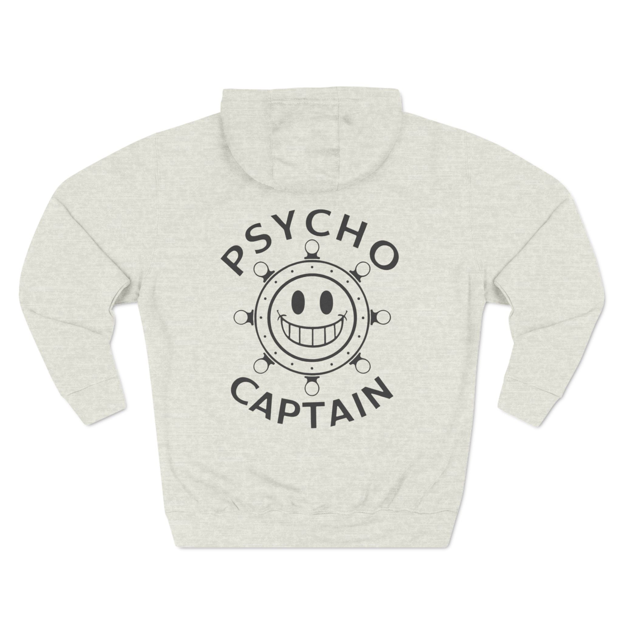 Three-Panel Fleece Hoodie
