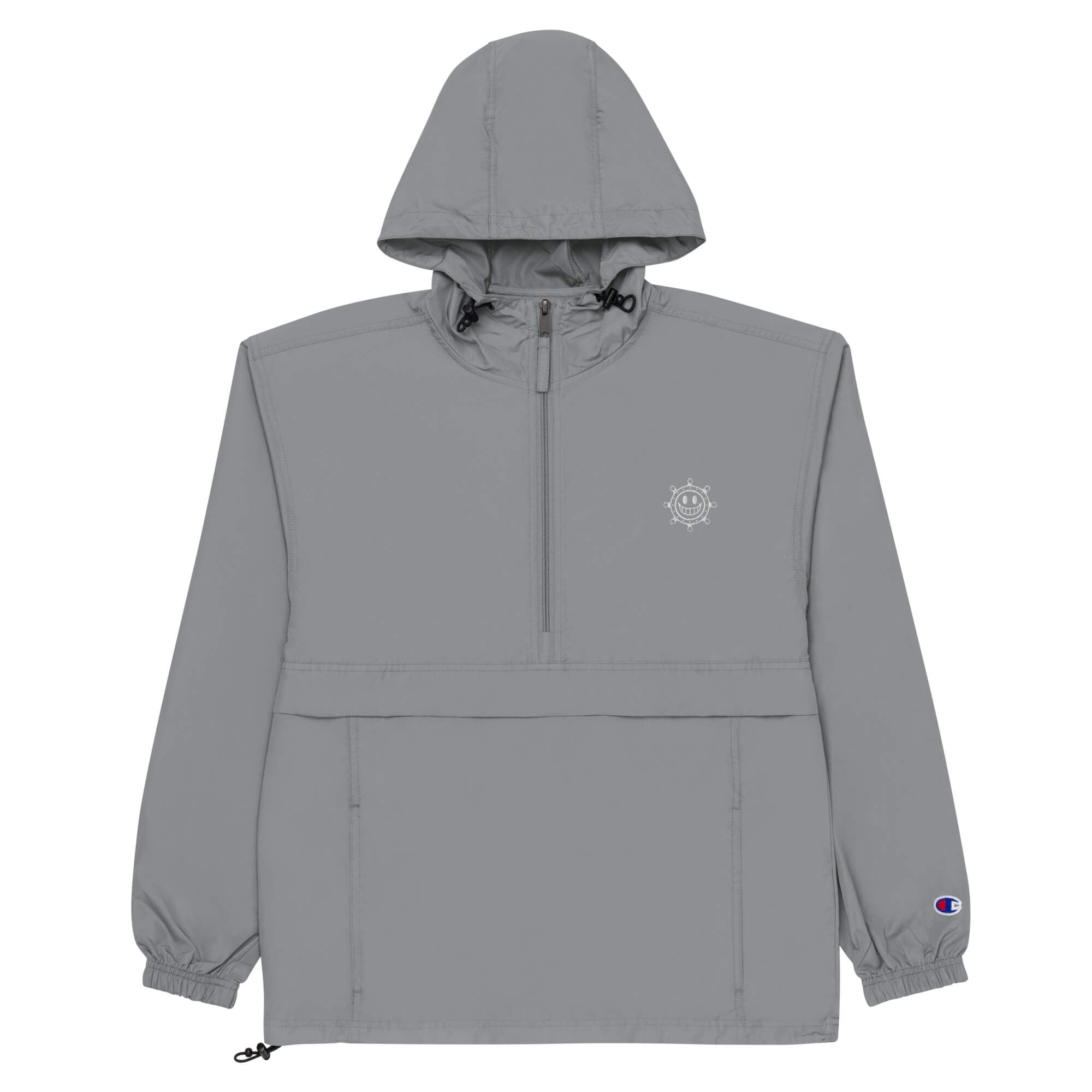Embroidered Champion Packable Jacket | Men's Windbreaker Jacket