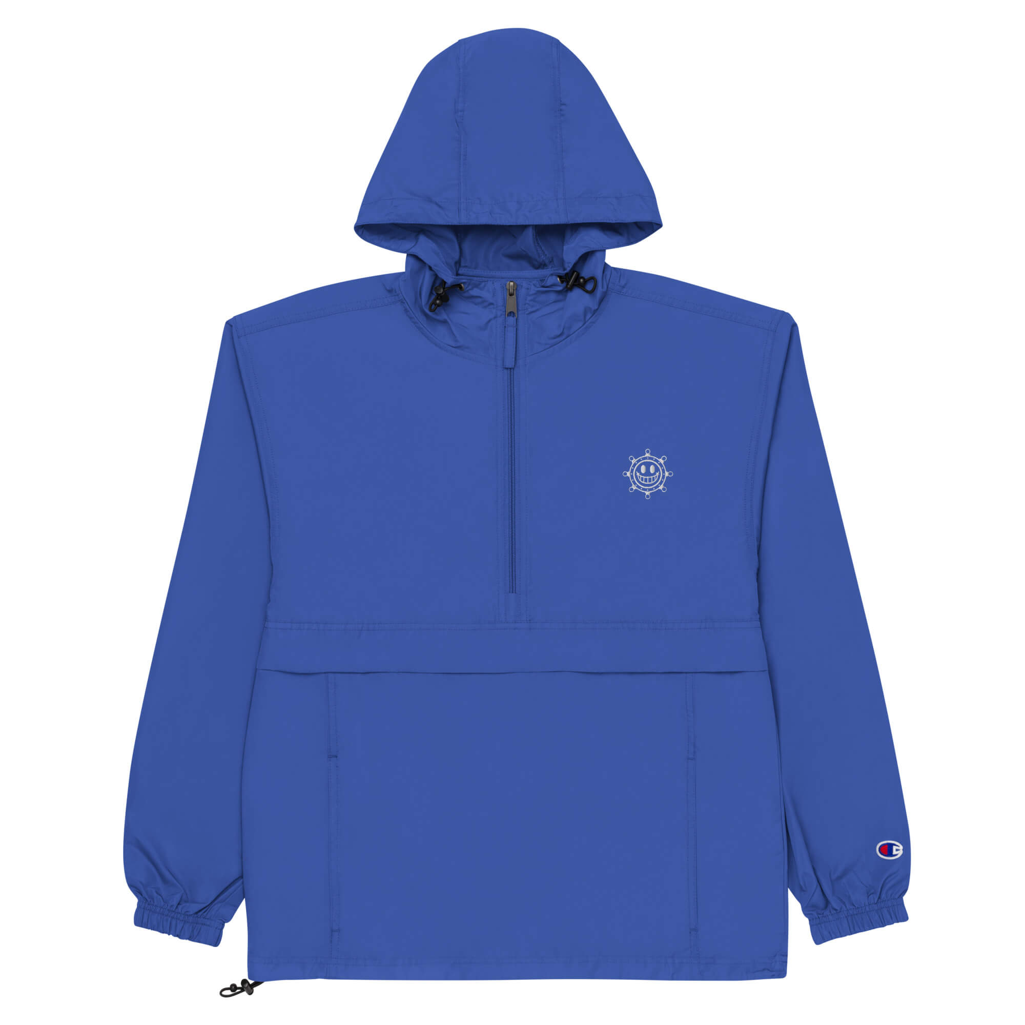 Embroidered Champion Packable Jacket | Men's Windbreaker Jacket